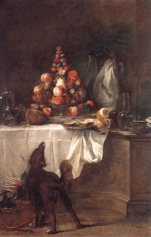 jean-Baptiste-Simeon Chardin The Buffet Spain oil painting art